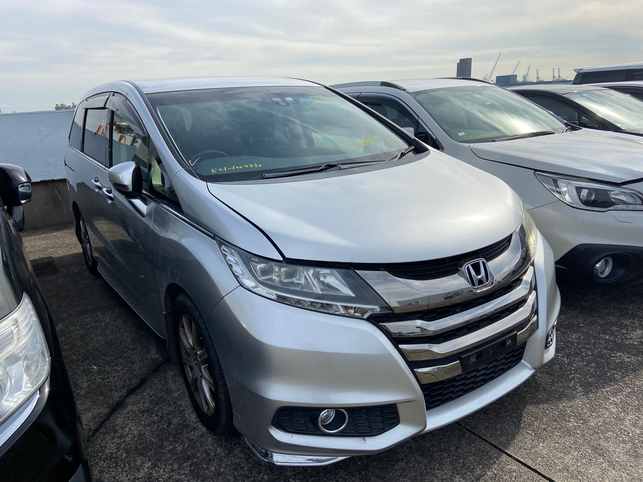 HONDA ODYSSEY 2013 silver 
